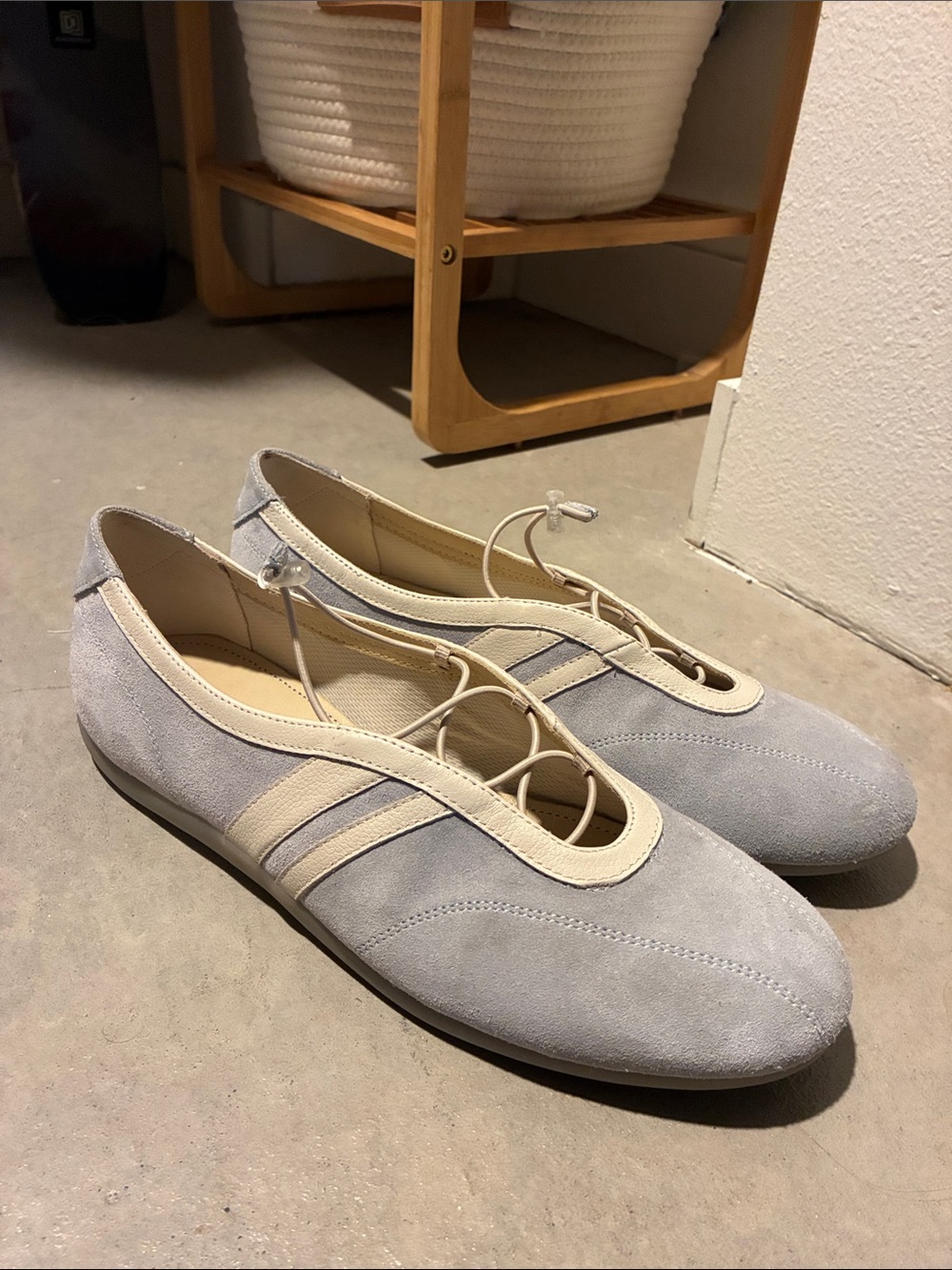 Women’s Vagabond Hollie Sneakers Blue Suede Size 40